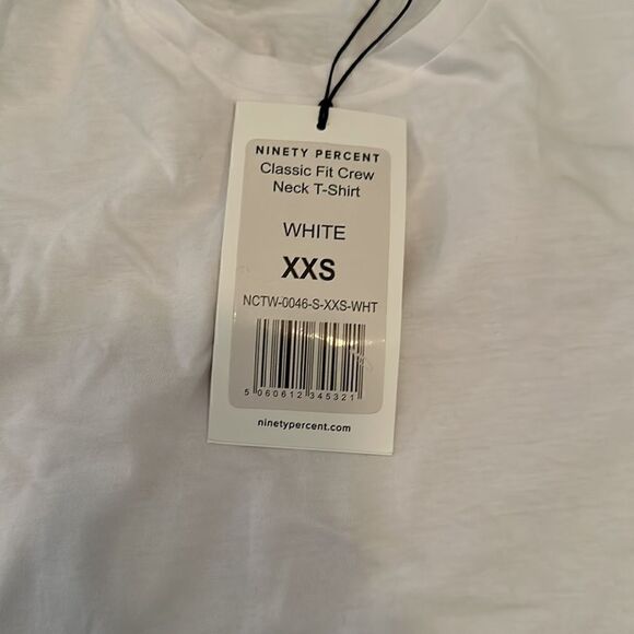 Ninety Percent Tee XXS NWT - Picture 3 of 4